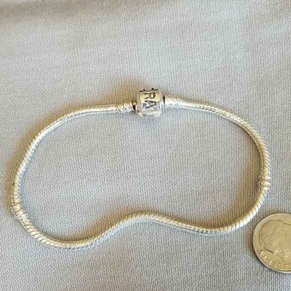 SILVER snake Bracelet - Picture 1 of 4